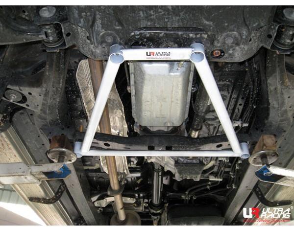 ULTRA RACING 4 Point Front Lower Bar:Toyota Hilux ('05/'11)