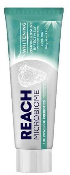 Reach Microbiome Toothpaste Care 120g,Strong Mint Flavor,Fresh Breath Anti-Plaque