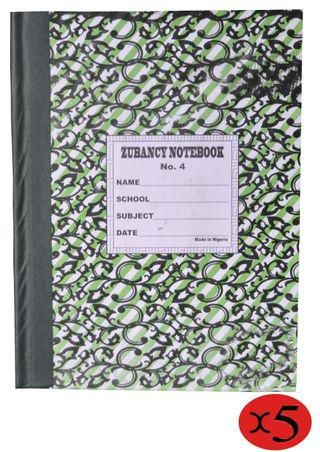 Short Nigerian Hardcover Notebook