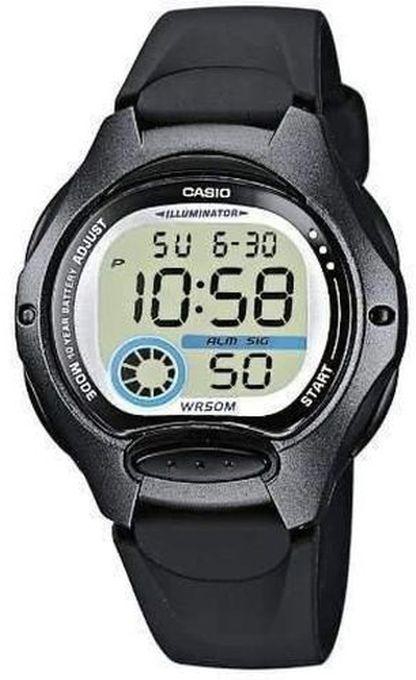 Casio Black Resin Digital Watch For Women LW-200-1B