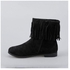 Ravin Suede Ankle Boot - Black