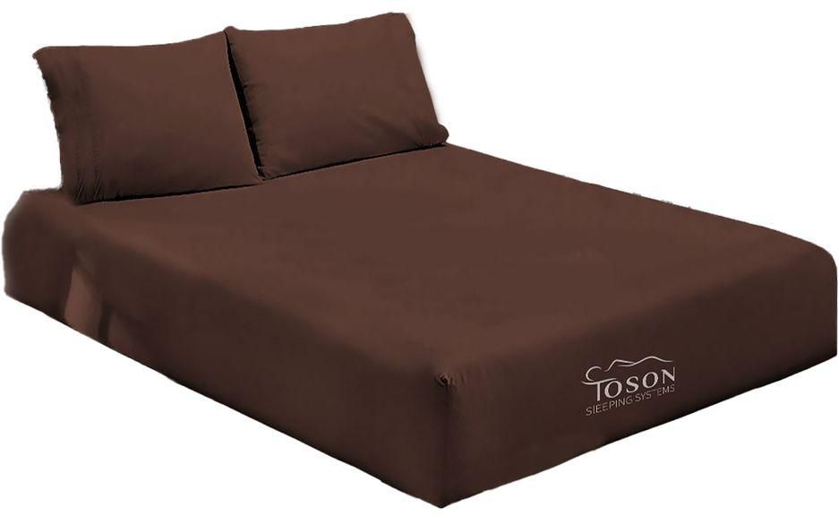 Toson Sleeping System Brown Fitted Bed Sheet Toson 140*200