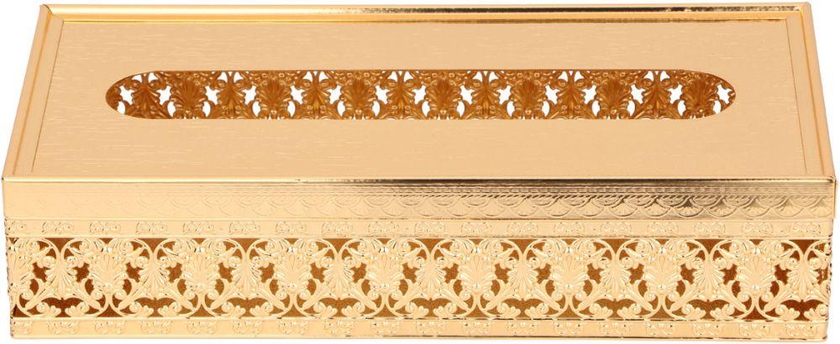 Metal Tissue Box , by Umb , Gold ,  U-5294/Pg