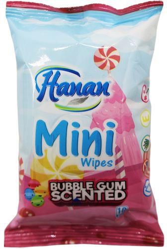 Hanan Bubble Gum Wipes 10S