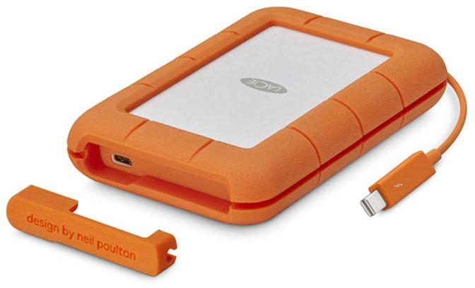LaCie 5TB Rugged Thunderbolt / USB-C Mobile HDD - STFS5000800