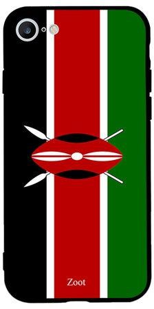 غطاء حماية واقٍ لهاتف أبل آيفون 6 بلون علم كينيا