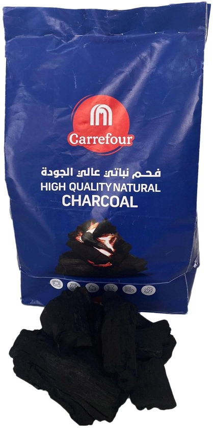 Carrefour Natural Charcoal Black 7kg
