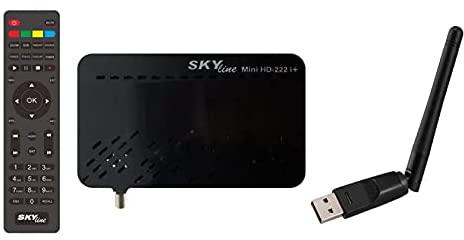 Skyline 222i Mini HD Satellite Receiver - With Wifi Plug. , 2724570450956