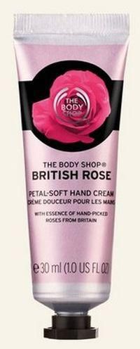 The Body Shop British Rose Petal-Soft Hand Cream 30ml