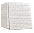 3D Self Adhesive Brick Pattern Wall Paper - 2 Pcs