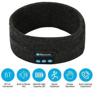 Bluetooth Connected Music Knitted Headband