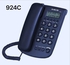 EL-ADL Tec 924 Corded Office Phone With Caller ID - White