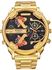 XINEW Luxury Steel Belt Calendar Quartz Casual Watch Men's Fashion Men's Watch Waterproof Clock