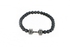 Dumbbell Bracelet, Unisex, Black