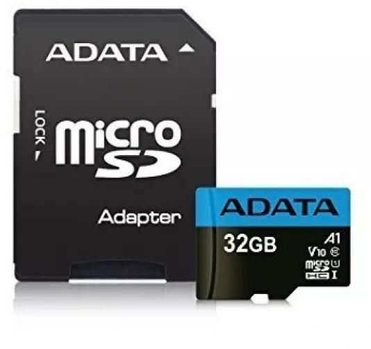 Adata/micro SDHC/32GB/100MBps/UHS-I U1/Class 10/+ Adapter | Gear-up.me