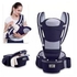 Multifunctional Comfortable 3 In 1 Hip Seat Baby Carrier-Navy Blue