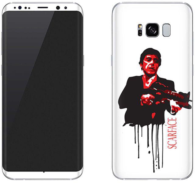 Vinyl Skin Decal For Samsung Galaxy S8 Scarface