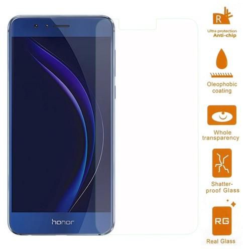 Tempered Glass Screen Film Cover 0.3mm Arc Edge for Huawei Honor 8