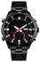 Stainless Steel Analog/Digital Wrist Watch WT-SK-1146-B - 49 mm - Black للرجال