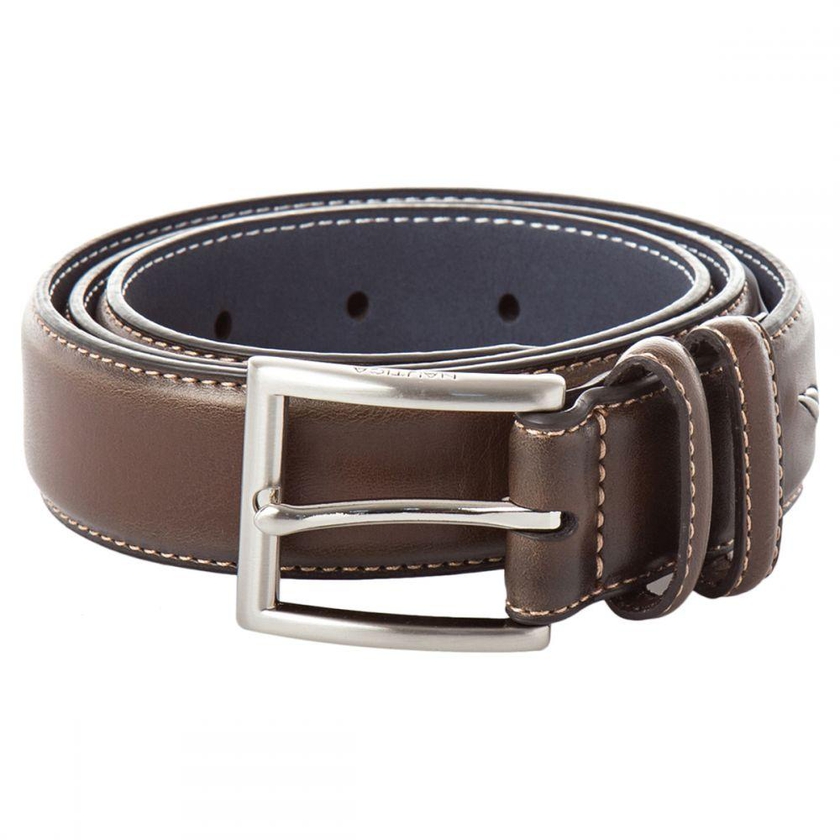 Nautica 11NP01X010-197 Casual Belt for Men - Leather, Light Brown, 38 US
