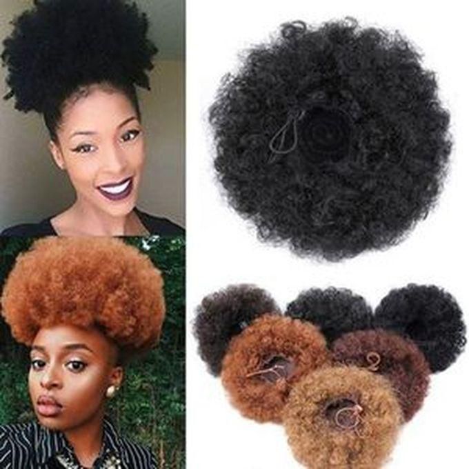 Fashion Afro Bun Ponytail Hair Extension