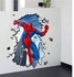 Generic 3D Wall Stickers Spider Man Wall Sticker Sitting Room Bedroom Child House Decoration