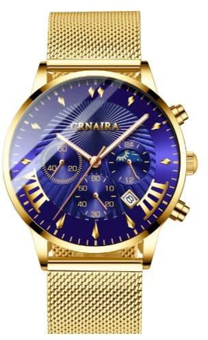 Men Wristwatch - Gold 
