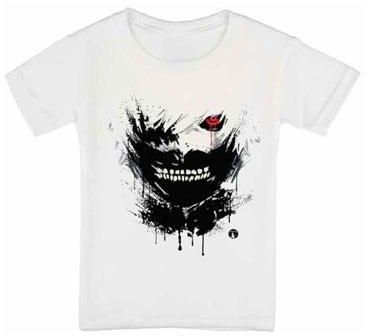 Anime Tokyo Ghoul Printed T-Shirt White/Black