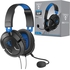 Turtle Beach Recon 50P Black/Blue Gaming Headset - EAR FORCE -PS4 / PS5 / XBOX