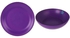 M-Design Lifestyle Dinner Plate, 26 cm - Purple + Lifestyle deep plate 20 cm - purple