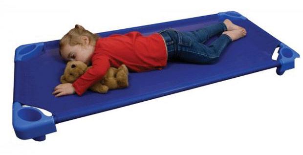 Kids Stackable Cots or Beds (Blue)