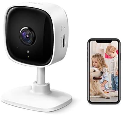 TP-Link Tapo 2K Indoor Security Camera for Baby Monitor, Dog Camera w/Motion Detection, 2-Way Audio Siren, Night Vision, Cloud &SD Card Storage (Up to 256 GB), Works with Alexa & Google Home (TC110)