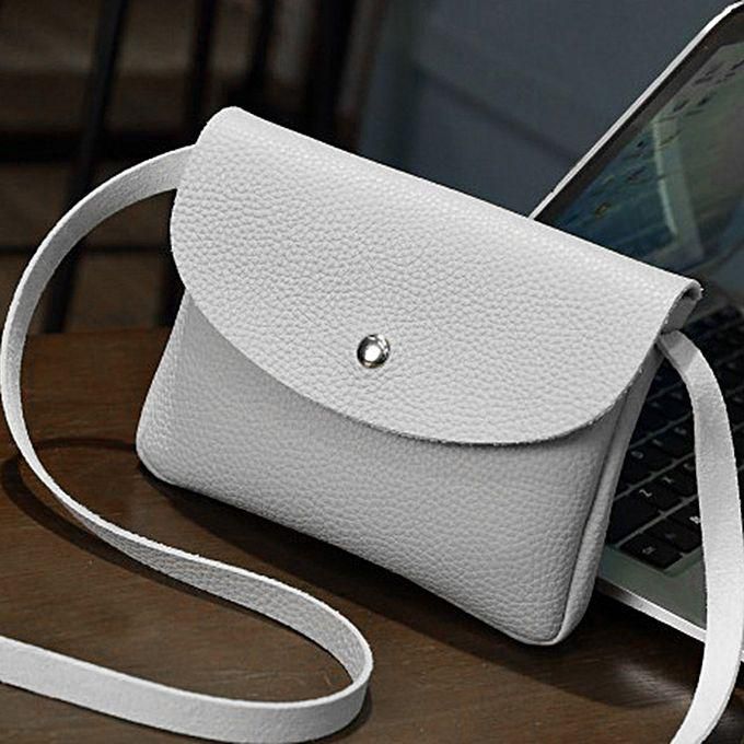 Details about  / Women Slim PU Leather Shoulder Bags Casual