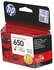 HP 650 Ink Cartridge, Tri-Color, CZ102AK