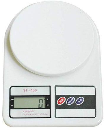 Digital Kitchen Scale White
