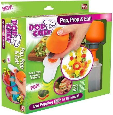 Pop Chef Fruits Cutter- 6 Shapes