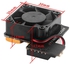 for Raspberry Pi 4B 3B 3B Mini PWN Speed Adjustable Cooling Fan Pure Copper Metal Base Radiator with Switch
