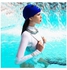 قبعة سباحة بتصميم فيس كيني جيدة التهوية لحماية الوجه من الشمس والأشعة فوق البنفسجية 20 x 10 x 20سم