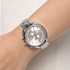 Fossil Land Racer Women's Silver Dial Stainless Steel Band Chronograph - CH2975P