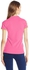 U.S. Polo Assn. Pink Cotton Shirt Neck Polo For Women
