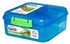 Sistema 1.25L Bento Cube Lunch Box - Blue
