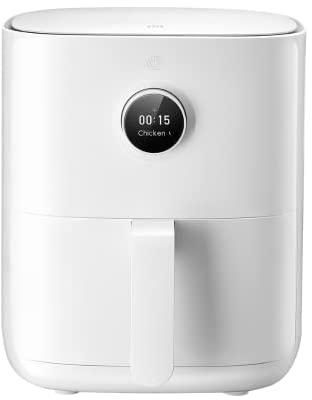 Xiaomi Mi Smart Air Fryer 3.5L – 100+ in-app recipes, automatic heat and time control, 24h Timer, Multiple modes Fry Ferment Bake Defrost [Official UK] White, BHR4857HK