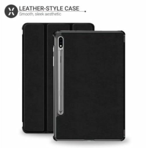 Leather-style Case With S Pen Holder For Samsung Galaxy Tab S8 Plus /x800