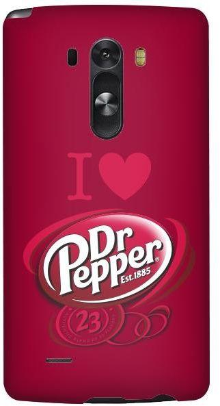 Stylizedd LG G3 Premium Slim Snap case cover Matte Finish - I love Dr Pepper