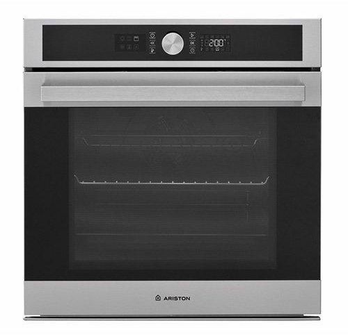 Ariston Built in Electric Oven 60cms, Multifunction 9, Multiflow Technology, Inox
