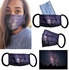 aZeeZ Northan Lights Women Face Mask - 3 Layers + 5 SMS Filter