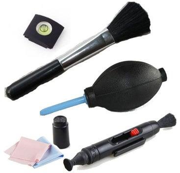5-In-1 Camera Lens Cleaning Kit Black
