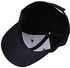 Plain classic black cap 