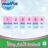Molfix Baby Diapers 4 Maxi, 7-18 kg - 58 Diapers