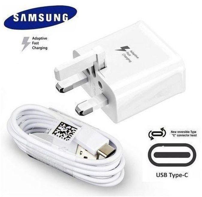 Samsung 15W Galaxy TYPE C FAST Charger FOR S10+ S8 A10s A20s A30s Note 10 Plus And Lite / S20 / S20+ / S20 Ultra / S10 Lite / S10 / S10 Plus /S10e / S8 / S8 Plus / S8 Active / S9 / S9 Plus / Note 8 / Note 9/ A30 / A50 / A70 / LG G7 G8 ThinQ / Motorola All Android